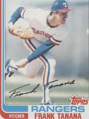 1982 Topps Traded - Frank Tanana #117T