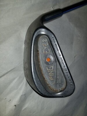 Ping Eye 2 Single Iron 9 Iron Ping ZZ Lite Steel Stiff, Orange Dot, FREE S&H