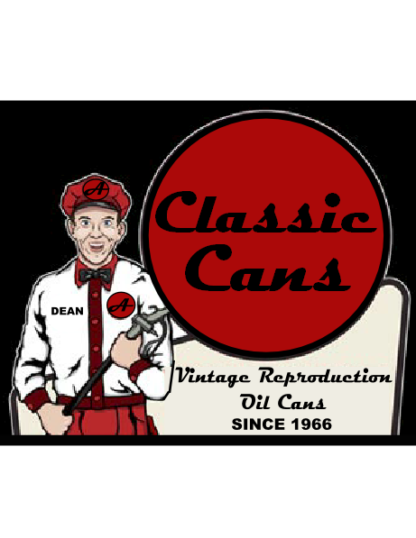 Rocket Motor Oil Can 1 qt. -  ( Re-pop Metal Collectible )