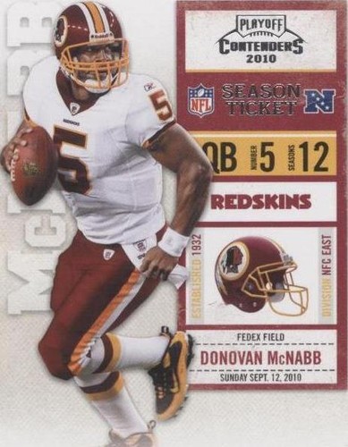 2010 Playoff Contenders Donovan McNabb #099