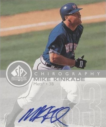1999 SP Authentic - Mike Kinkade #MK