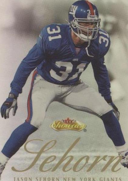 2000 Fleer Showcase Jason Sehorn #67