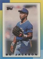 1990 Topps League Leaders Minis - Bo Jackson #16