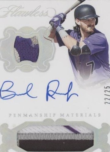 2019 Panini Flawless - Brendan Rodgers #PM-BR