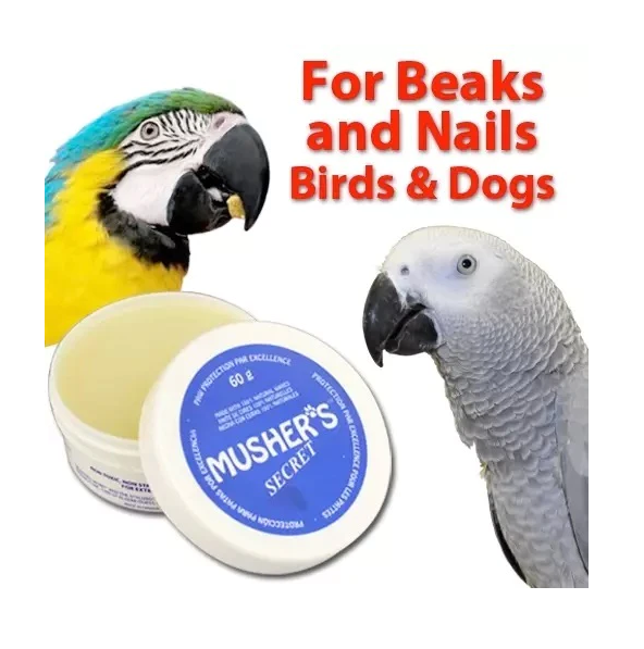 Musher's Secret Nail & Beak Cleaner And Shiner for pet Birds / Parrots **USA**