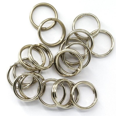 100Pcs Split Rings for Blank Lures Crank bait Hard Bait carp Fishing Double Loop
