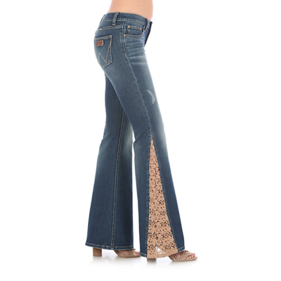 Bell bottom shop fringe jeans