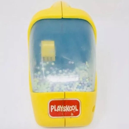 ?? Super Rare Vtg Playskool Electronic Hand Held Vacuum Dust Buster Ball Popper