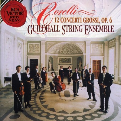 NEW Sealed RCA Red 2CDs Corelli 12 Concerti Grossi Op6 Guildhall String Ensemble