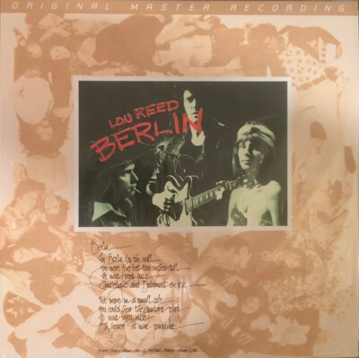 ◾️高音質️USオリジナル盤■LOU REED / ルーリード■Berlin / Amazon.co.jp: ベルリン - ルー・リード: ミュージック
