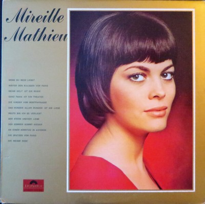 Mireille Mathieu - Wenn Du Mich Liebst 1972 LP, Comp Polydor 2424 064 Very Good 