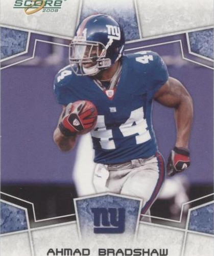 2008 Score Ahmad Bradshaw #207