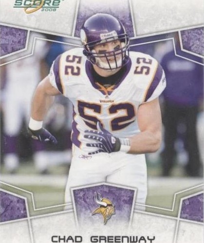 2008 Score Chad Greenway #181