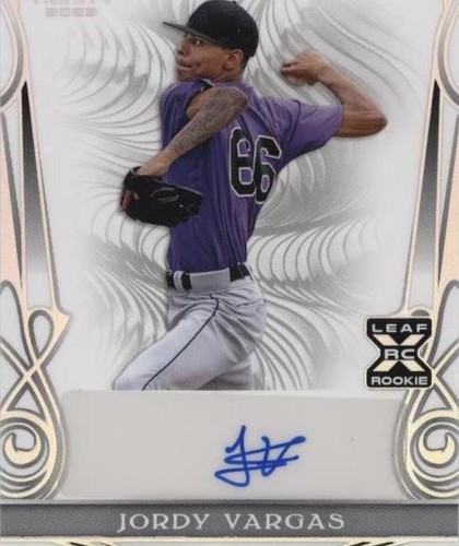 2023 Leaf Trinity - Jordy Vargas #BA-JV2