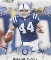 2008 Score Dallas Clark #131