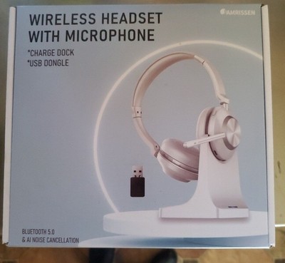 Jamrissen Wireless Headset With Microphone. New In Box