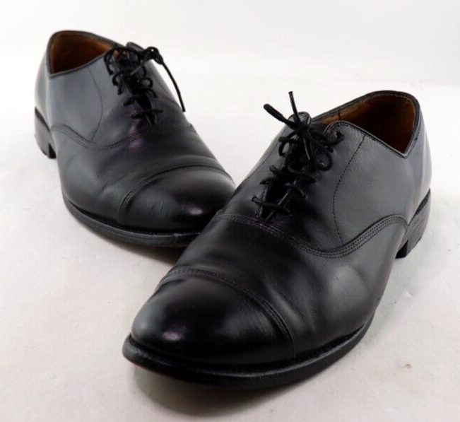 Allen Edmonds Park Avenue 5615 Black Leather Oxfords Size 11
