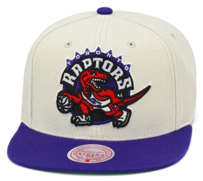 Кепка Mitchell & Ness Off White NBA Toronto Raptors Natural XL Snapback HWC - OSFA