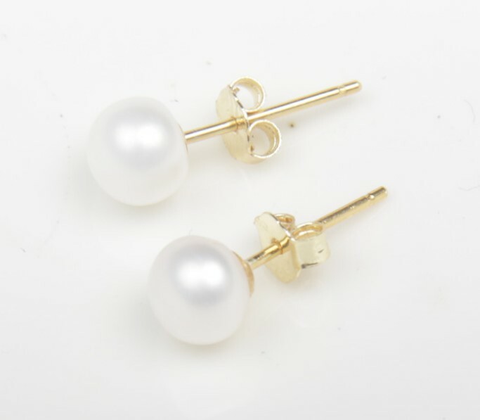 [LLOYD] 14K☆Pearl setting One touch Earrings $_57.JPG?set_id=8800005007