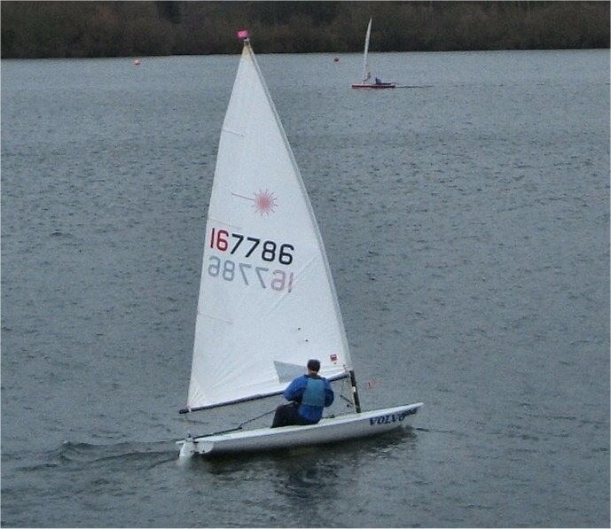 Laser 1 Sailing Dinghy XD Standard & Radial Rig with Road Base Trailer