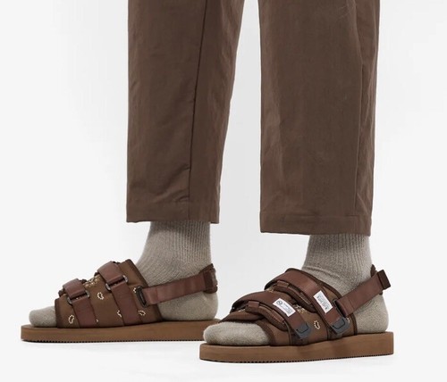 靴 NEIGHBORHOOD NHSI . MOTO / NR-SANDAL DS MENS SUICOKE MOTO SANDAL NEIGHBORHOOD OG-056-2NH BROWN SZ