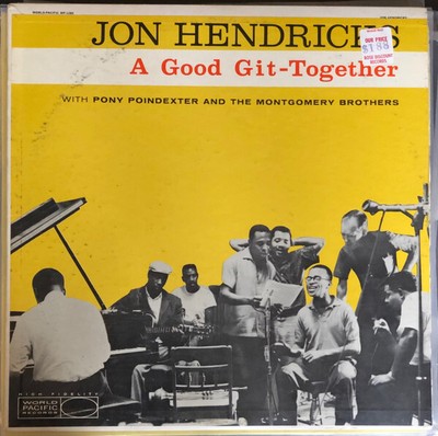 Jon Hendricks - A Good Git-Together - Used Vinyl Record - T16280A