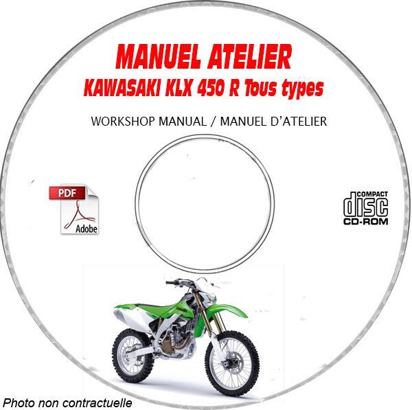 Klx 450r - Manuel Atelier Cdrom Kawasaki Fr ExpÃ©Dition - --, Support - Cd-Rom -