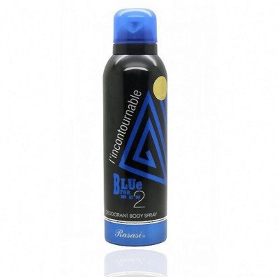 RASASI BLUE MAN 2 DEODORANT SPRAY FOR MEN WITH FREE WORLDWIDE SHIPPING - 200 ML