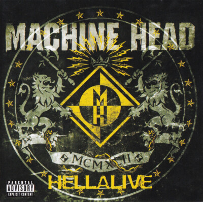 CD Machine Head (3) Hellalive CD, Album 2003 Heavy Metal (VG+ / NM or M-)