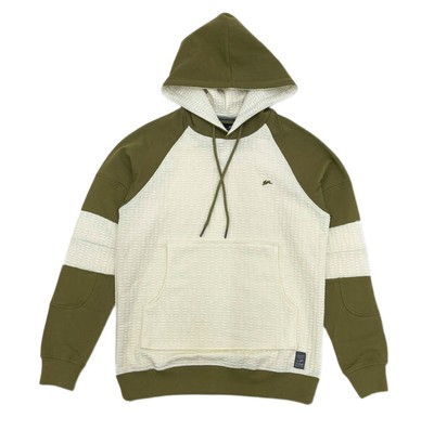 

Мужская толстовка с цветными блоками A.Tiziano Palm Hampton French Terry, Creme/palm