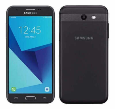 Samsung Galaxy J3 SM-J327R7 4G LTE GSM Unlocked Black Android Phone A++