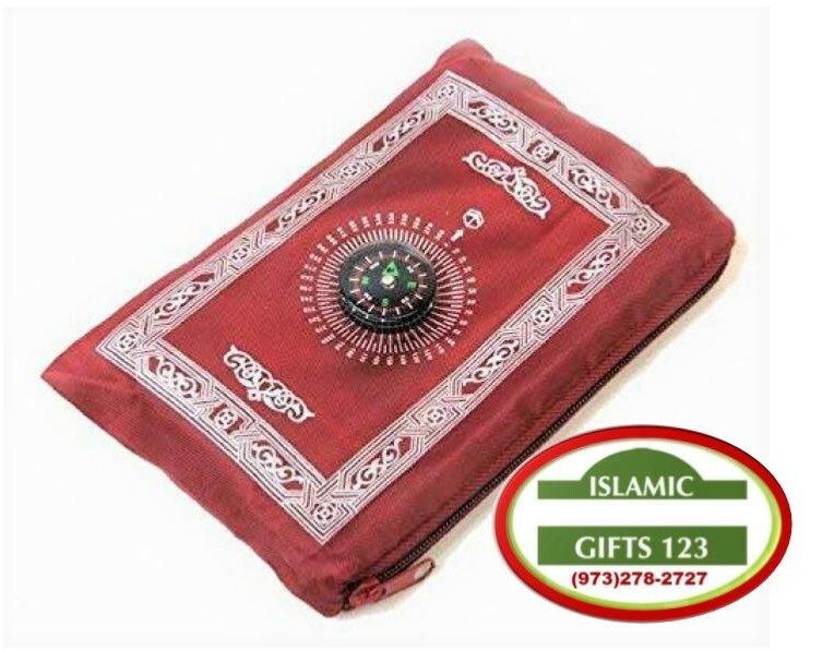 [2] Pocket Prayer Mat Islamic Prayer Rug Islamic wedding favor Ramadan Decor EID