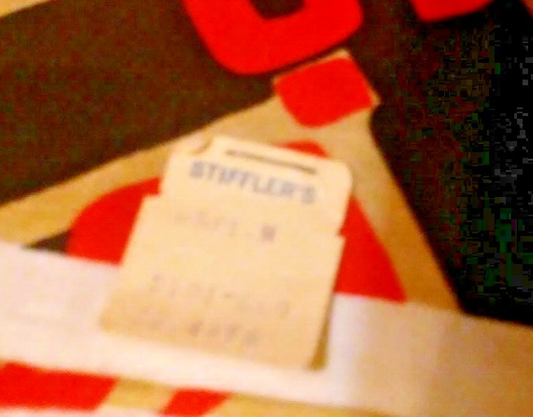 Vintage MCM Screen Print Fabric Moscow Paris AMA, Black, Red, Beige