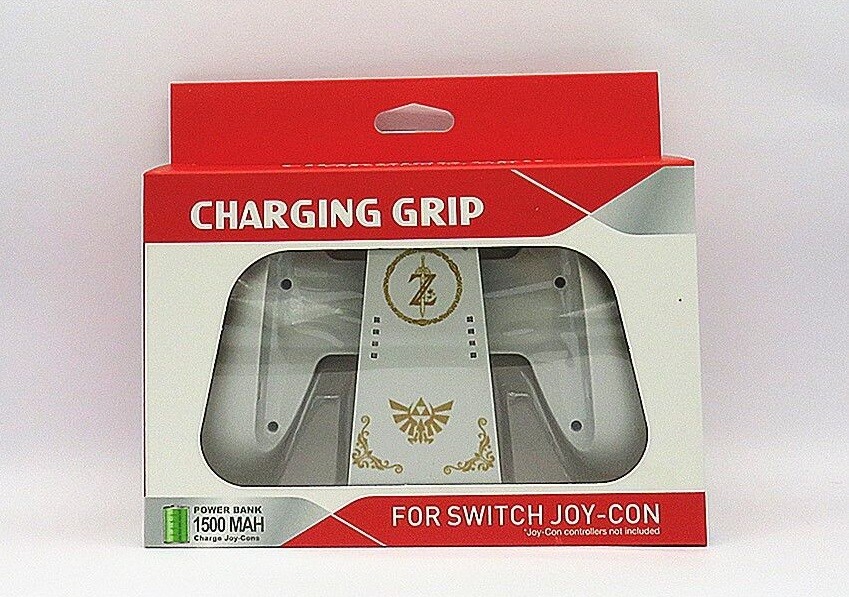 Grip Di Ricarica Con Batteria 1500mah Per Controller Joy-Con Nintendo Switch mar