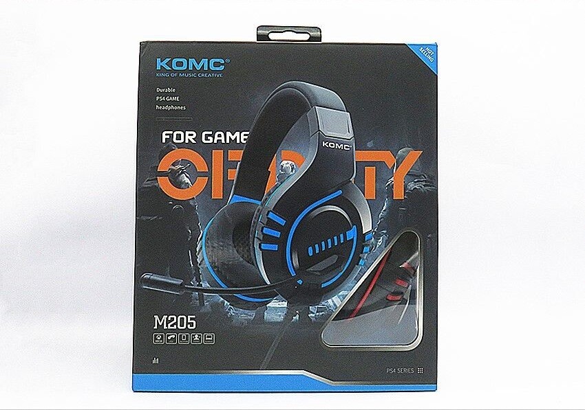 Cuffie Gaming Headset Komc M205 Cuffia Giochi Jack 3,5mm Per Ps4 mar