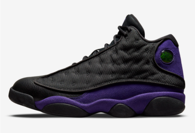 Purple and black jordan best sale 13