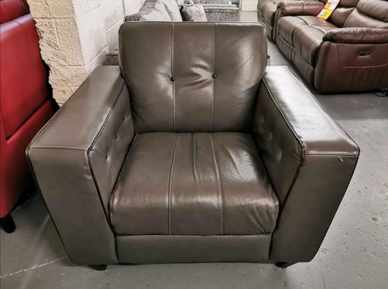 Dfs charcoal grey Armchair | in Pontardawe, Swansea | Gumtree