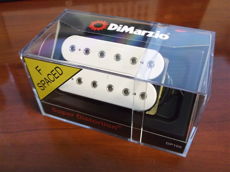 ディマジオ SuperDistortion DP100 DiMazio DiMarzio DP100 Super Distortion Humbucker Pickup - Chrome