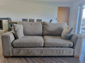 Large 2 seater Sofa / Couch - Next grey/beige colour