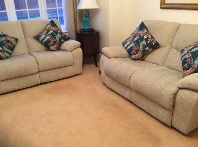 2 x 2 Seater Electric Reclining Sofas in Exeter, Devon Gumtree