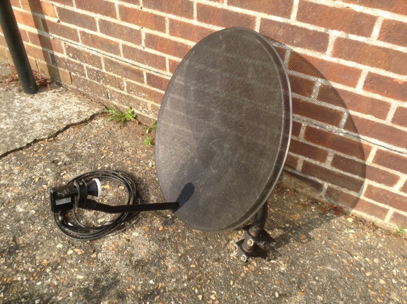 Satellite dish 60 cm and LNB coaxial cable in Poole, Dorset Gumtree