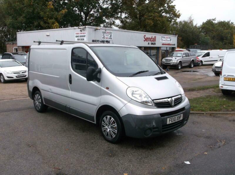 Vauxhall Vivaro 2.0CDTi SWB,10 REG,SILVER,ONLY 125k FROM NEW,TIDY VAN