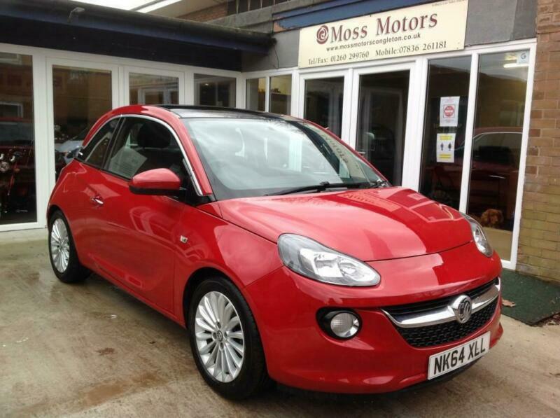 2014 (64) VAUXHALL ADAM 1.2 GLAM 3DR RED in Congleton, Cheshire Gumtree
