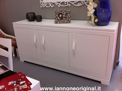 CREDENZA  CONTROMOBILE  MADIA SOGGIORNO LACCATA BIANCO  VARI COLORI