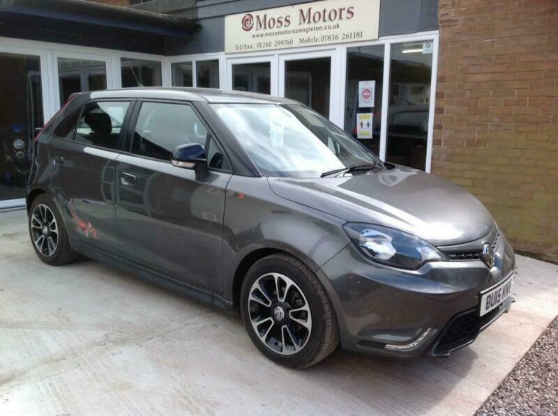 2015 (15) MG MG3 1.5 3 STYLE LUX VTITECH 5DR GREY in Congleton