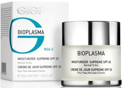 Gigi Bioplasma Moisturizer Supreme SPF20 Normal - Dry Skin 50ml