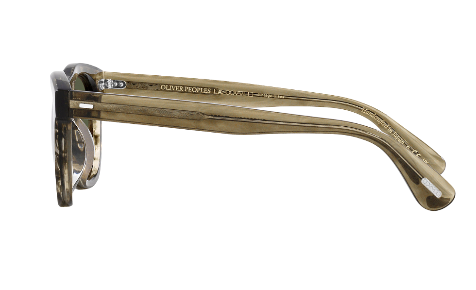 Pre-owned Oliver Peoples Ov5509su 173552 47 Rorke Olive Gradient/grey Men's Sunglasses In Gray