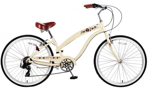 Fito Women's Modena 2.0 Aluminum Alloy 7 Speed Beach Cruiser Bike