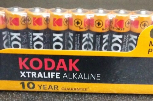 Kodak AA Batteries 24 Pack Heavy Duty Zinc