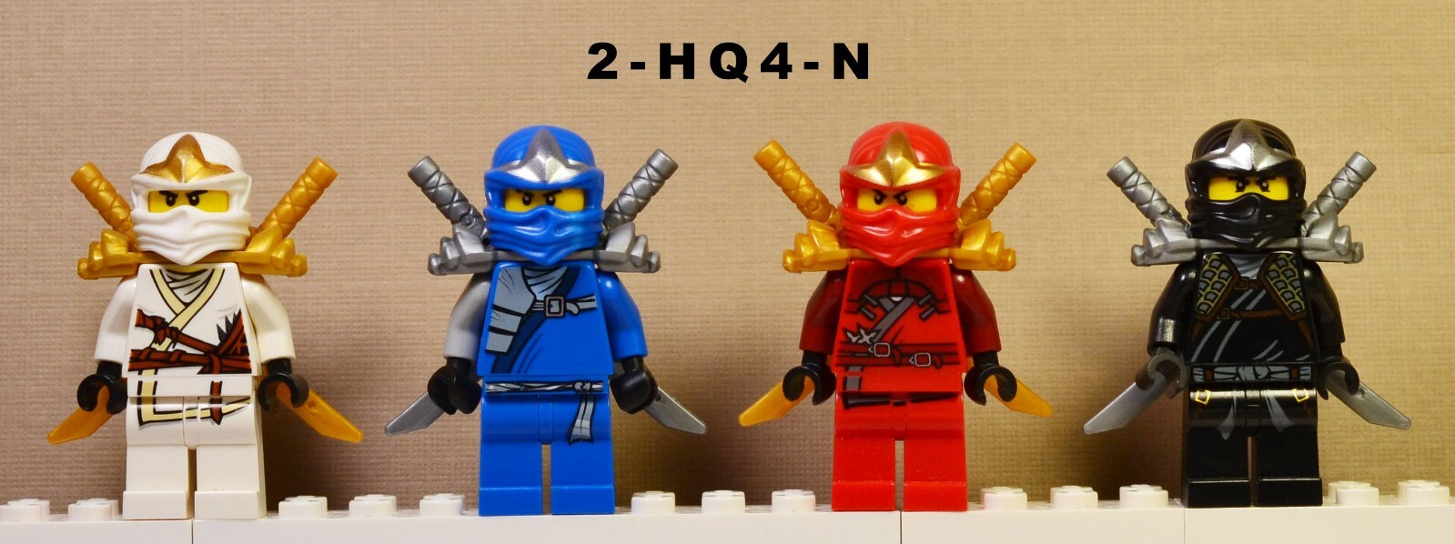 Lego Ninjago ZX Minifigures Lot of 4 Jay Kai Cole Zane w Lego Ninjago ZX Minifigures Lot of 4 Jay Kai Cole Zane w